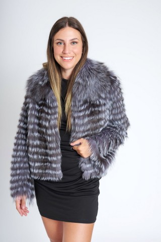 Silver fox short jacket...