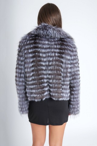 Silver fox short jacket...