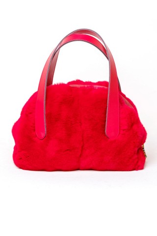 Crescent moon red model bag